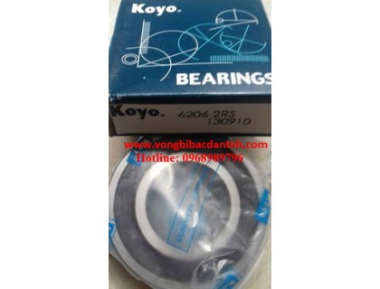 VÒNG BI-BẠC ĐẠN-Ổ BI KOYO 6206 2RS